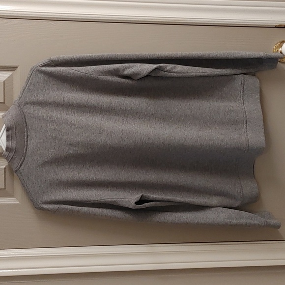 TED BAKER LONDON Men's size 5 ( XL) 1/4 Zip Sweatshirt. Gray Heather - Picture 2 of 12